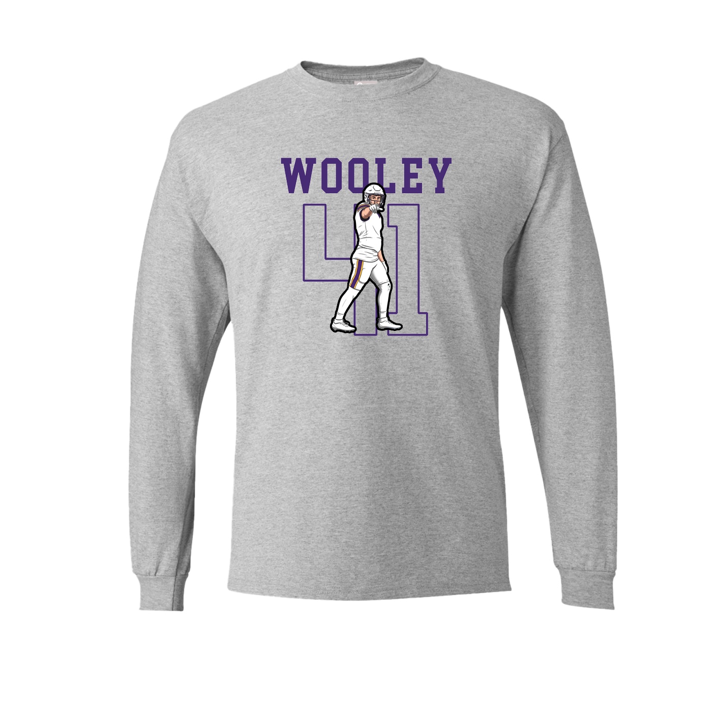 Long Sleeve Tee — Shirsey in Grey
