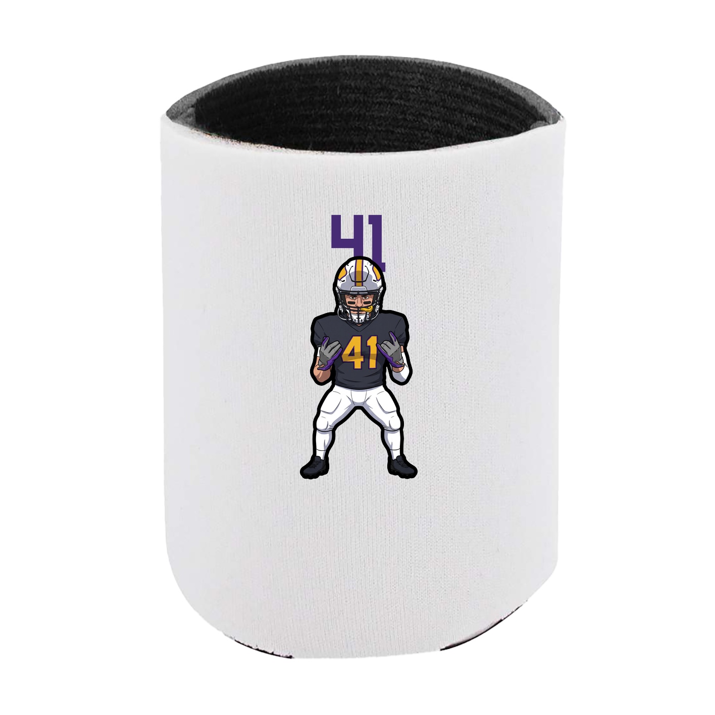 Can Holder — Number Top in White
