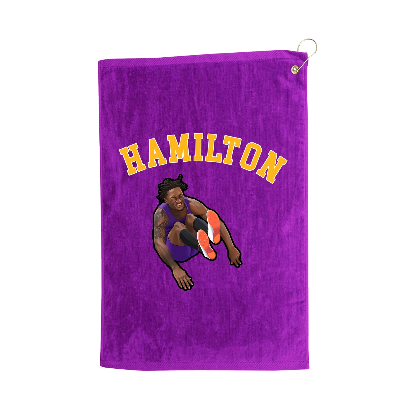 Golf Towel — Shirsey Arch in Purple