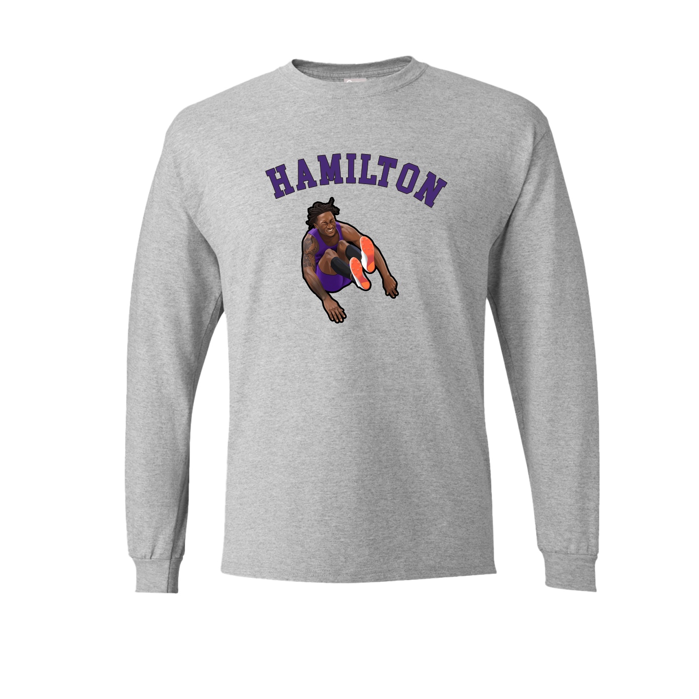 Long Sleeve Tee — Shirsey Arch in Grey
