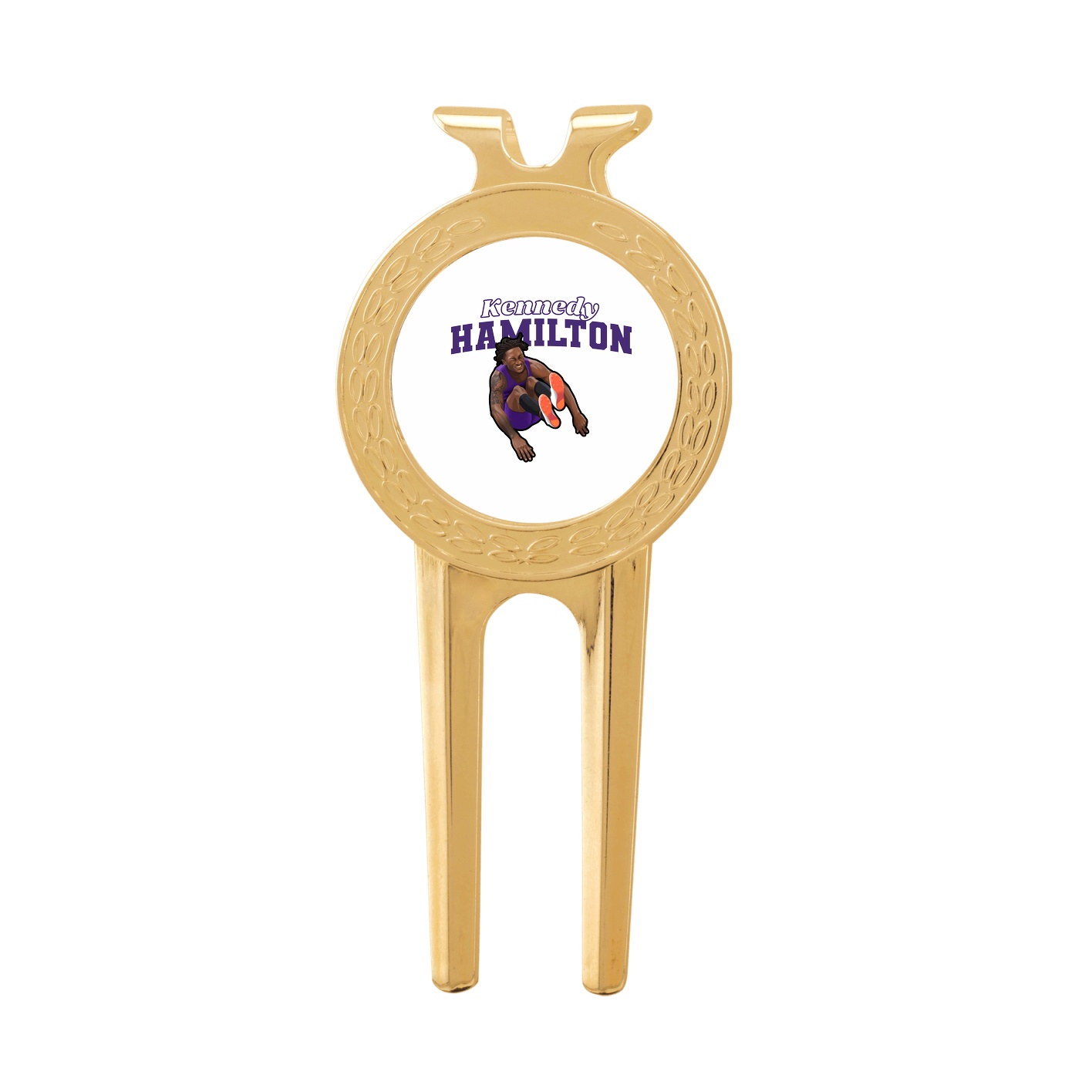 Divot Tool with Ball Marker — Name Arch in Classic