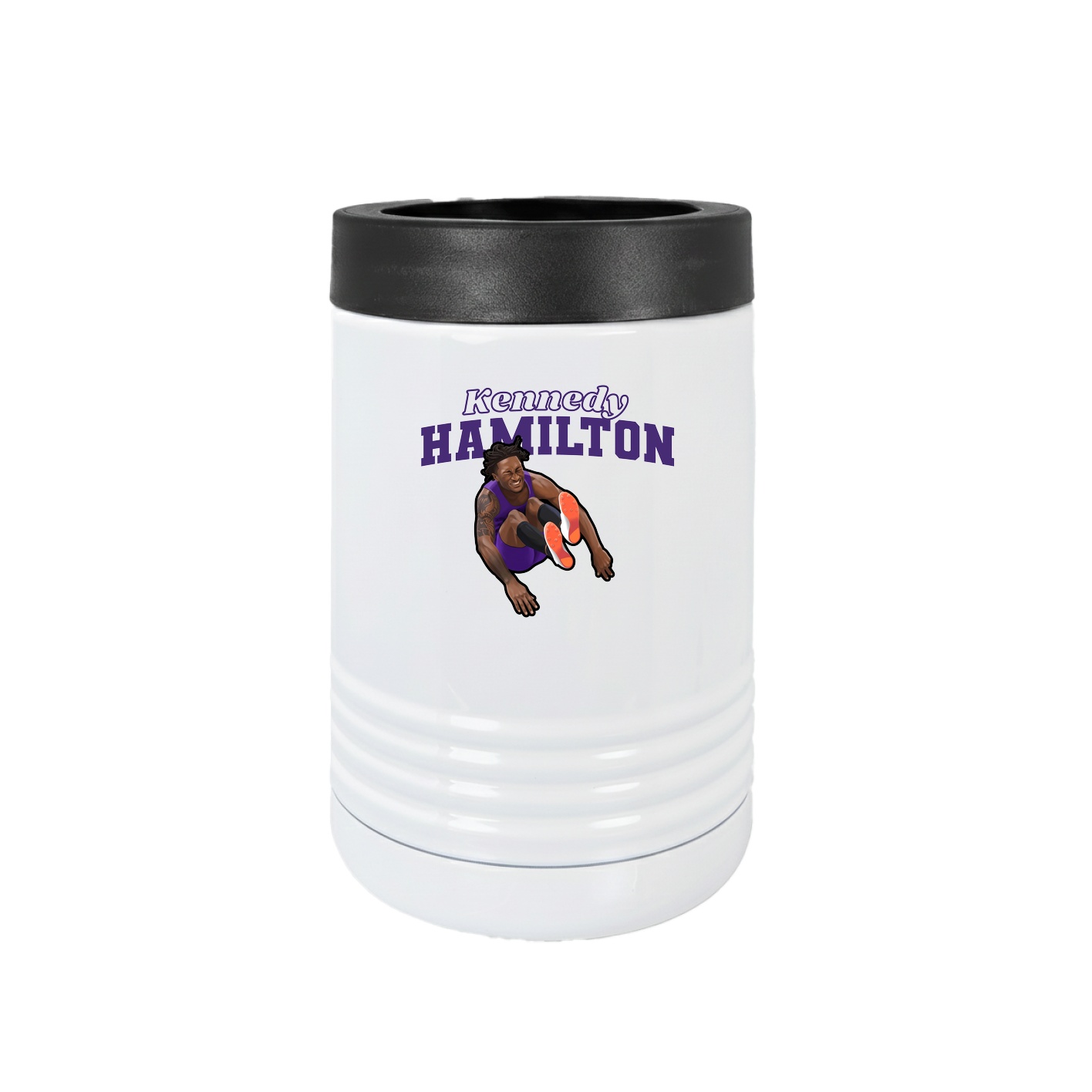 Beverage Holder — Name Arch in White