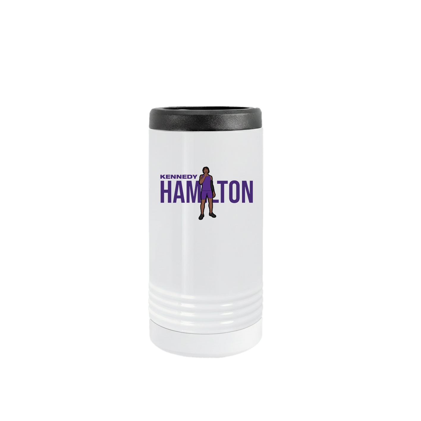 Slim Beverage Holder — Player Name in White