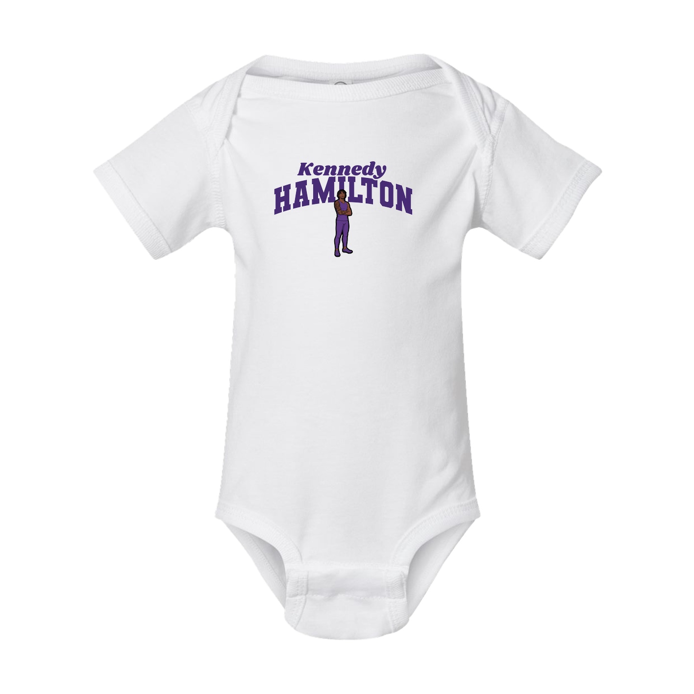 Baby Onesie — Signature Arch in White