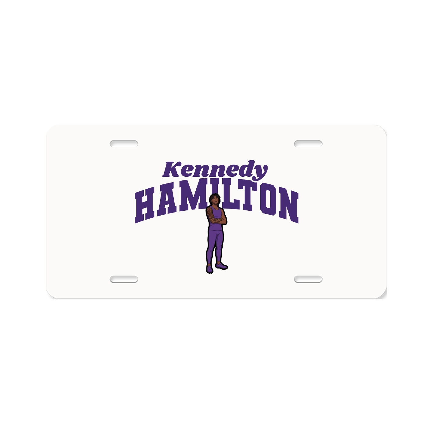 License Plate — Signature Arch in Classic