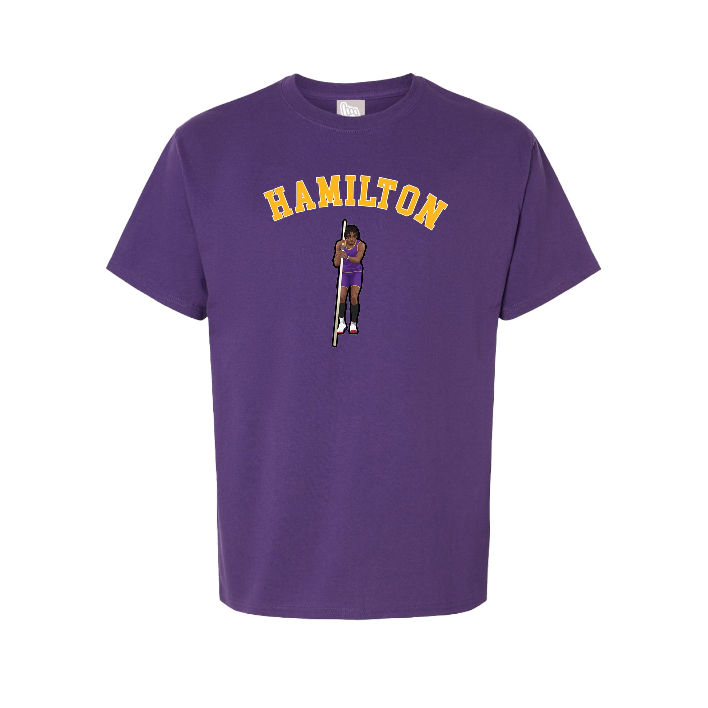 Youth Tee — Shirsey Arch in Purple