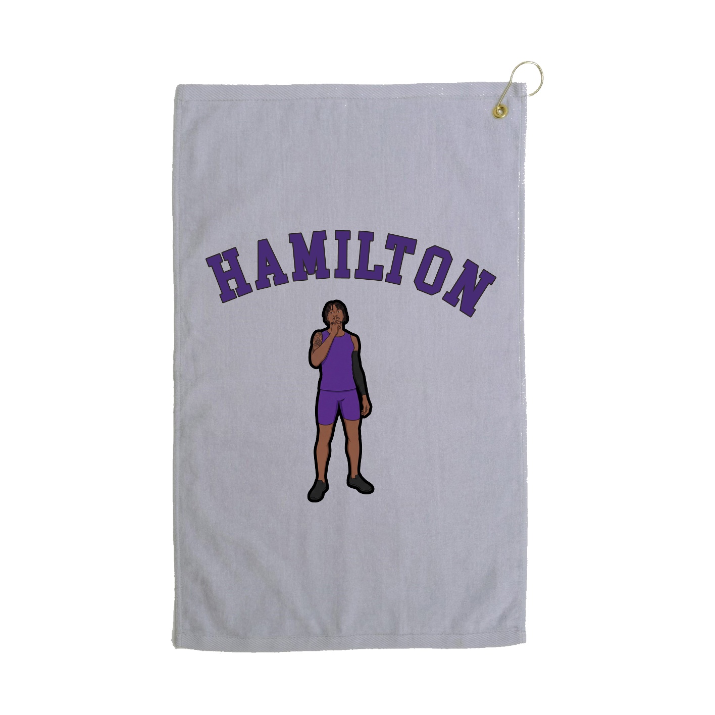 Golf Towel — Shirsey Arch in Grey
