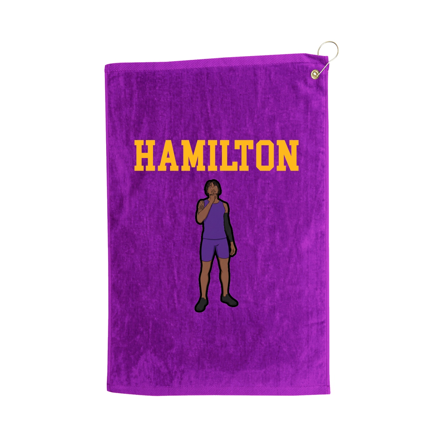 Golf Towel — Shirsey in Purple