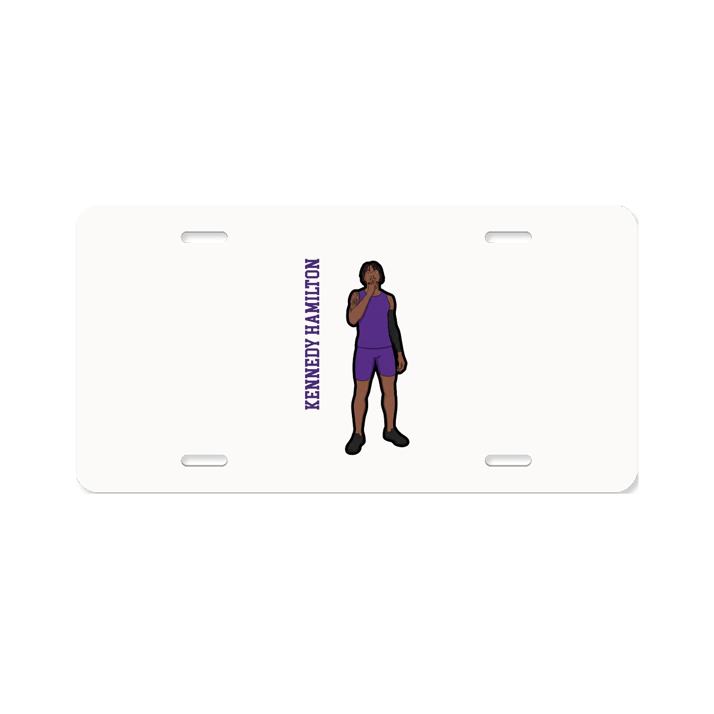Aluminum License Plate
