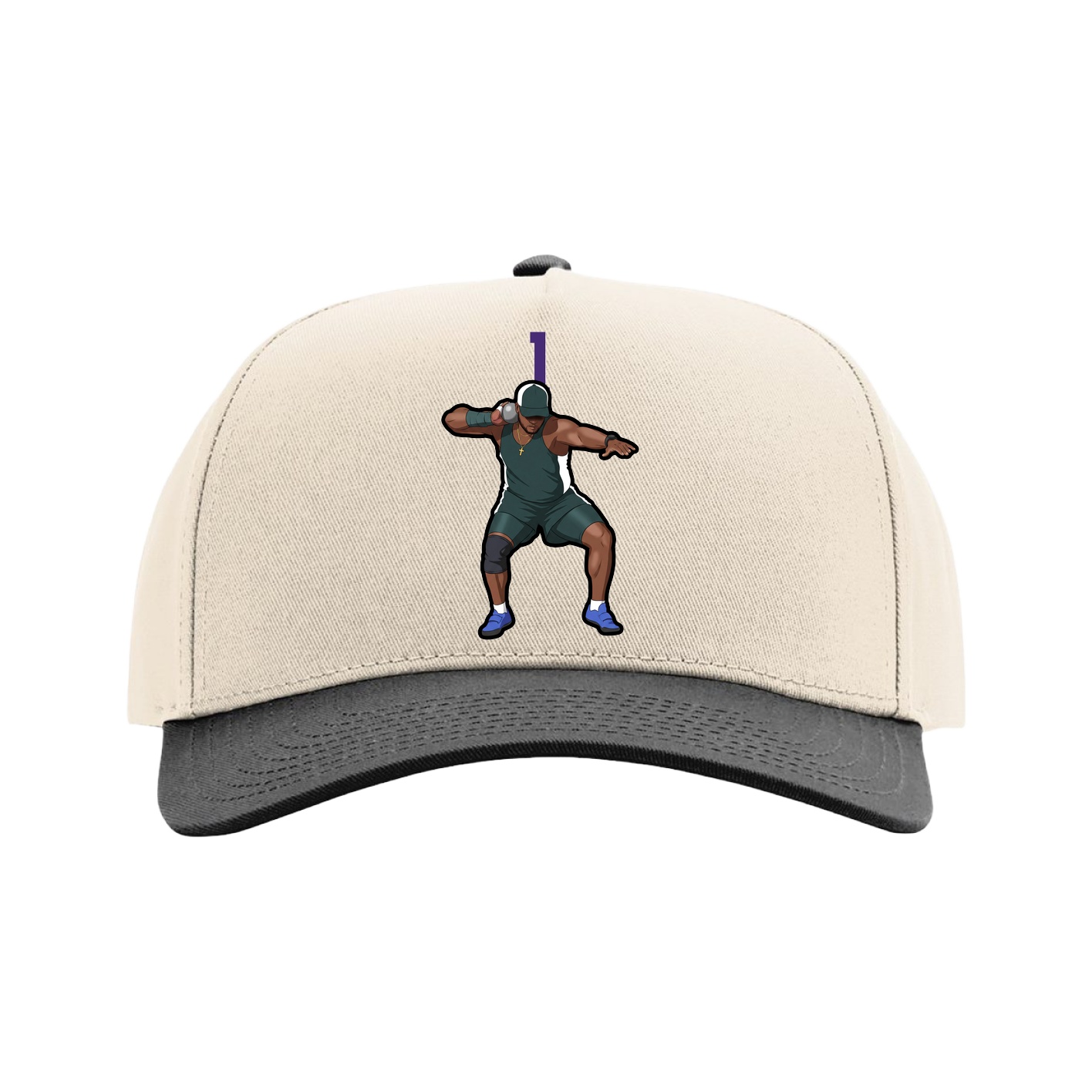 Full Fabric Five-Panel Champ Cap