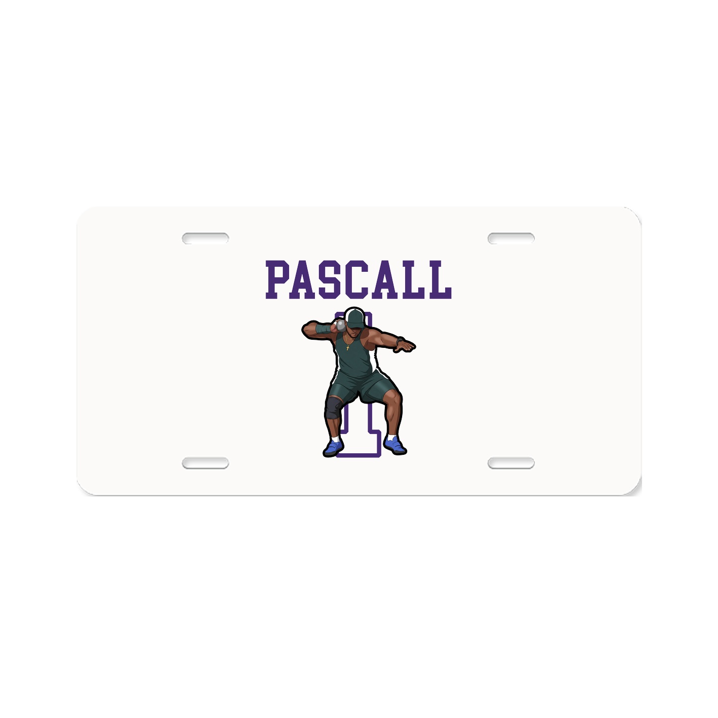 Aluminum License Plate