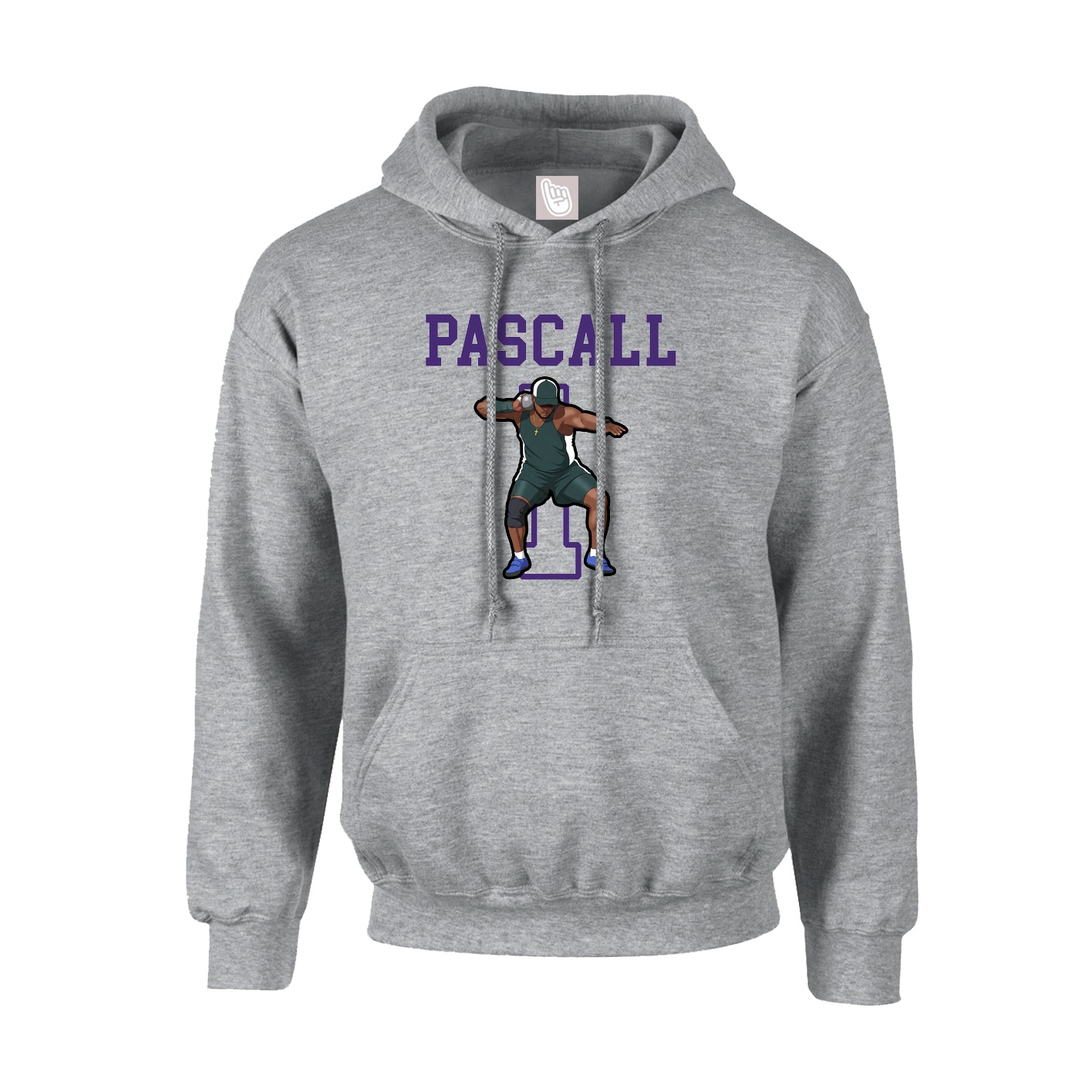 Hoodie — Shirsey in Grey