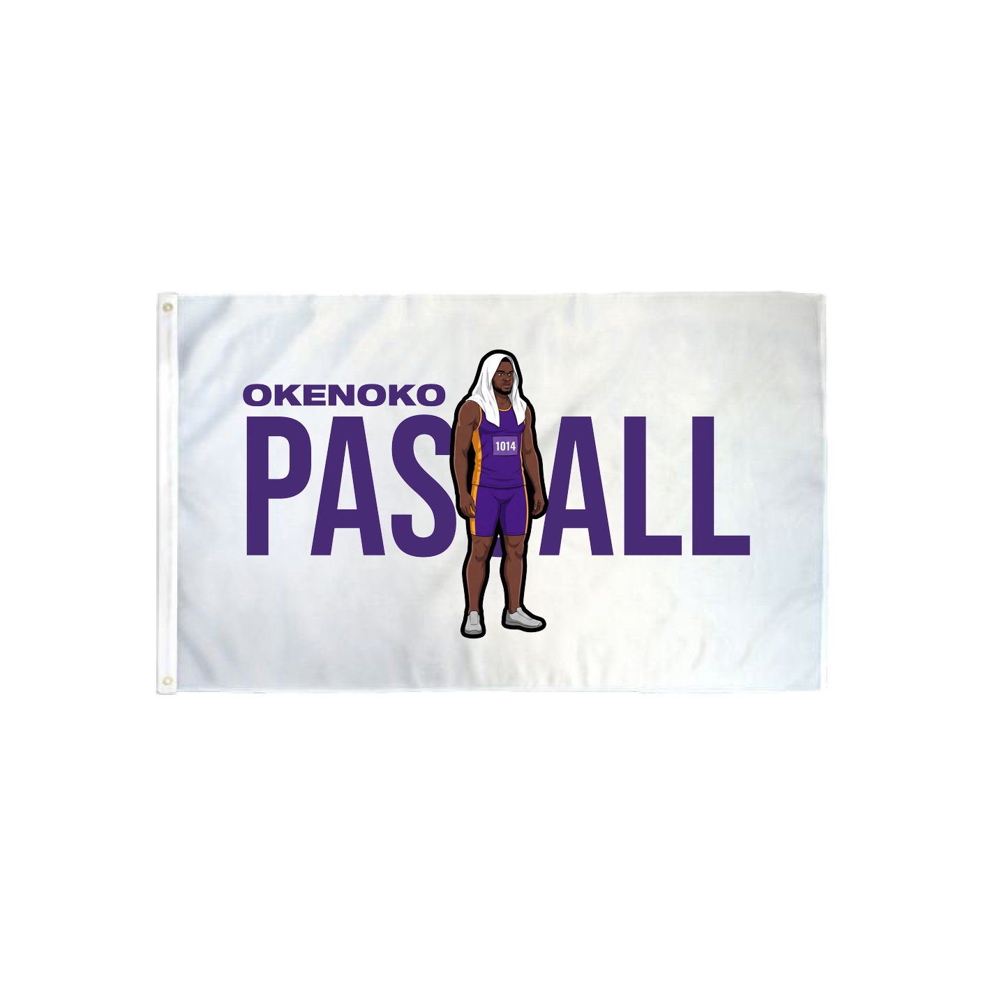 3x5 Flag — Player Name in Classic