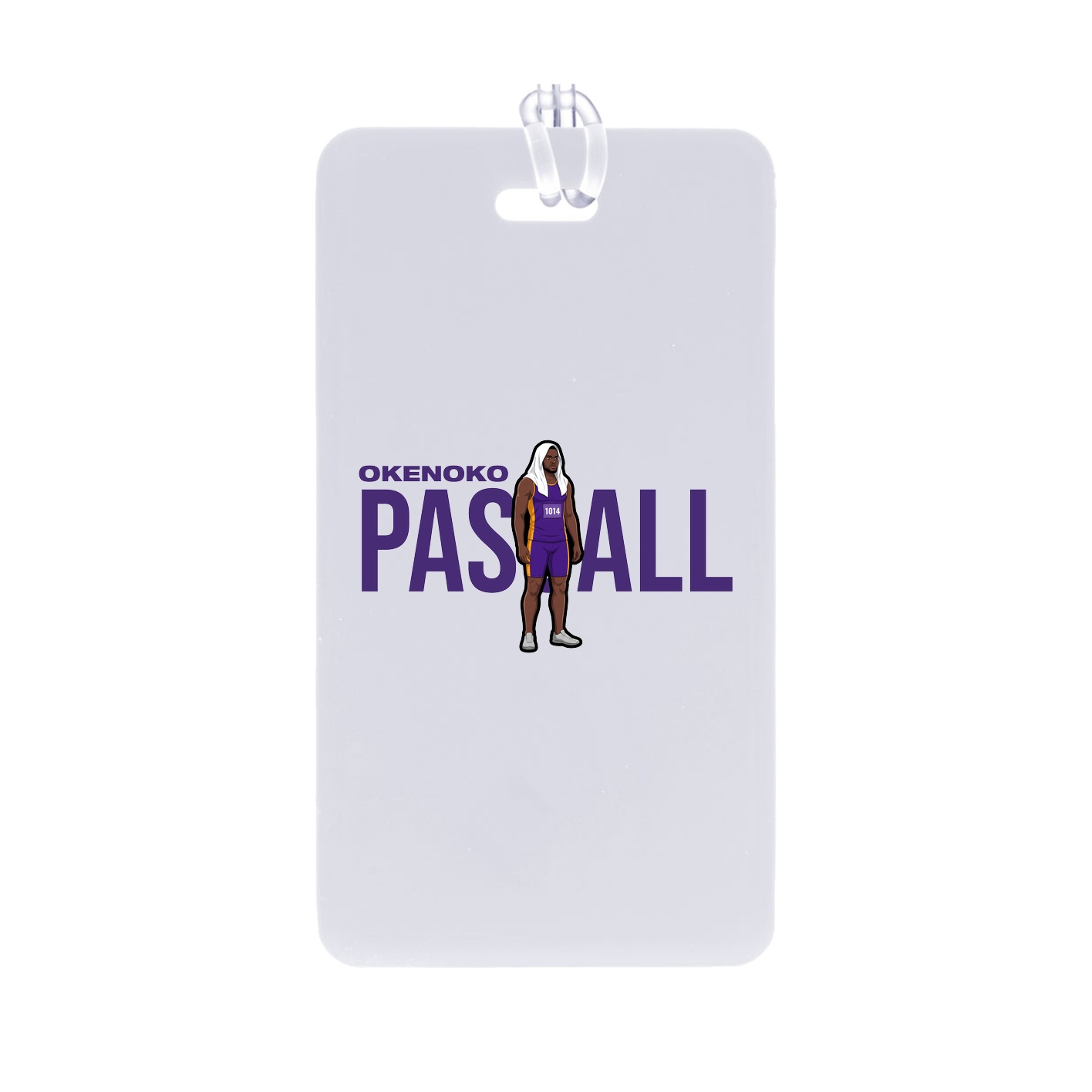 Bag Tag — Player Name in Classic