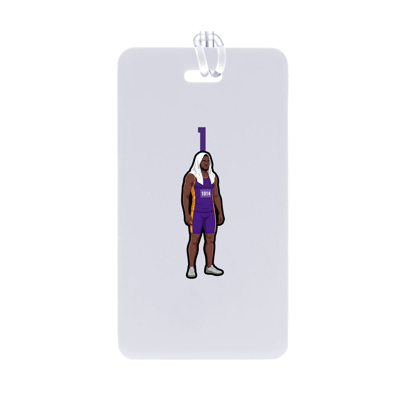 Bag Tag — Number Top in Classic