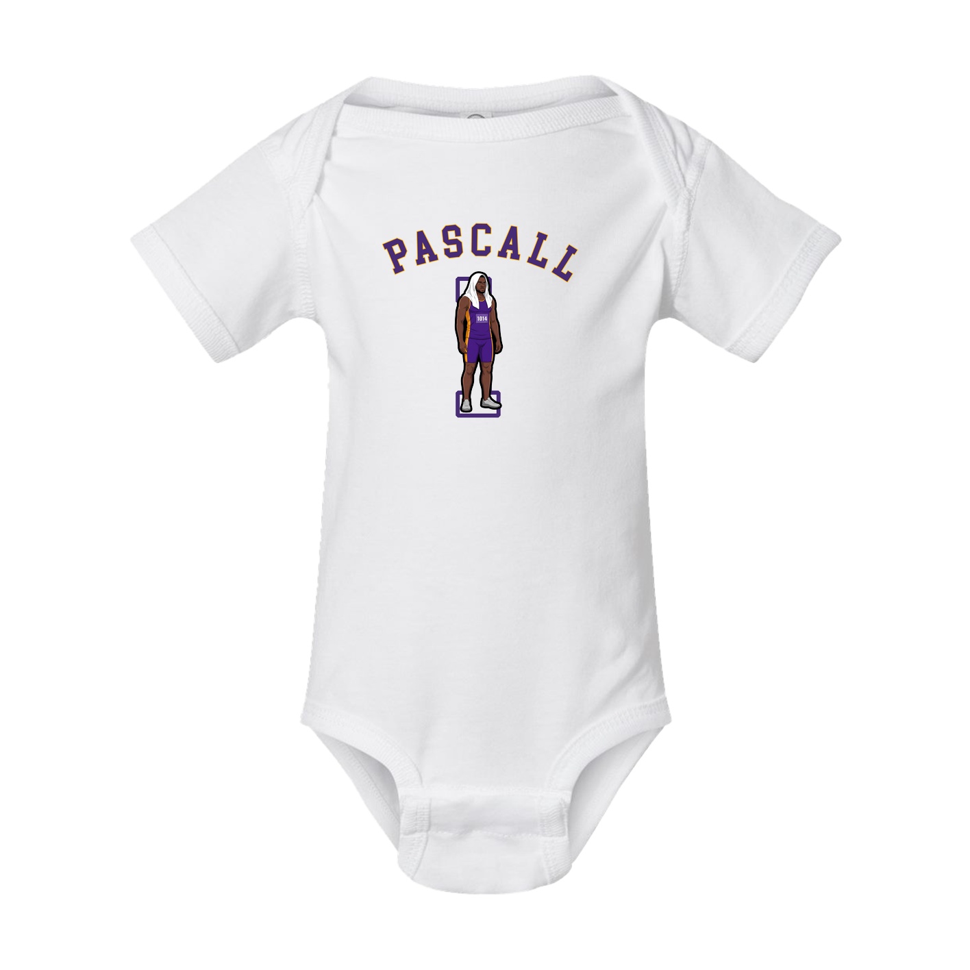 Baby Onesie — Shirsey Arch in White