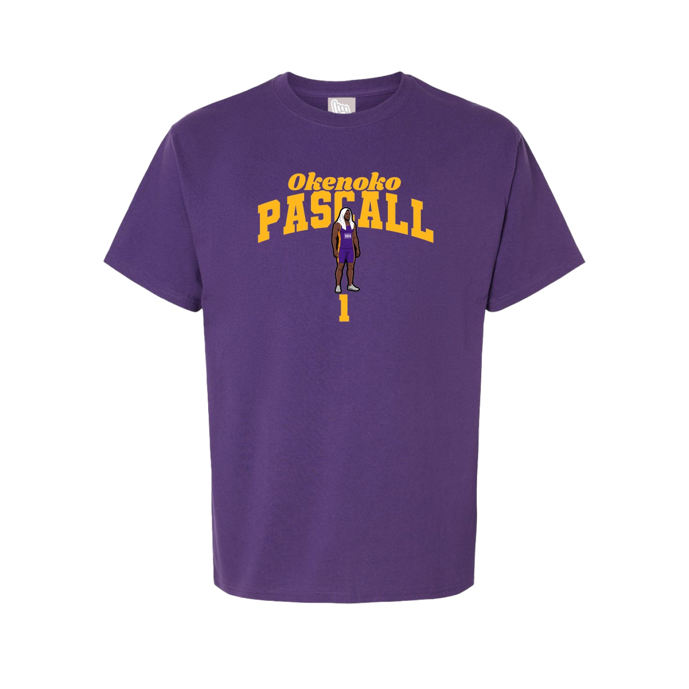 Tee — Signature Arch in Purple