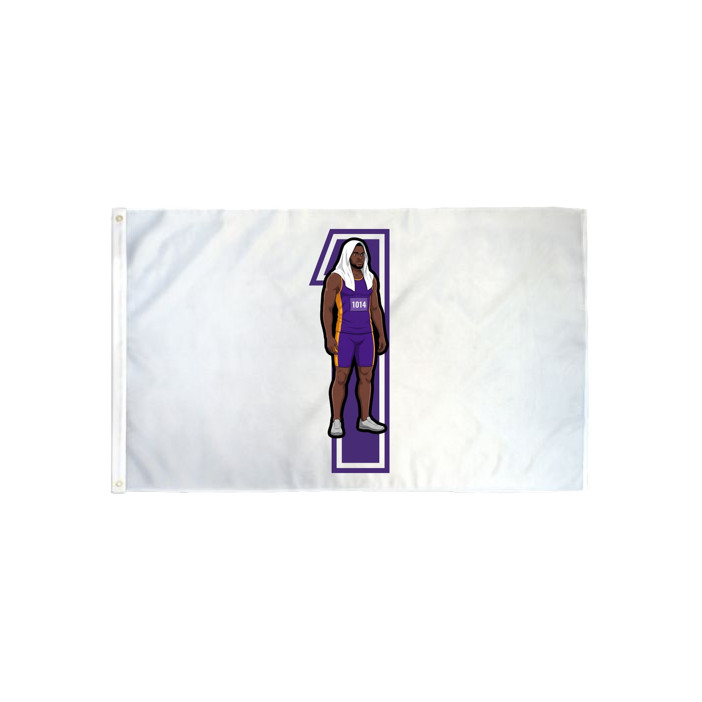 3x5 Flag — Number in Classic