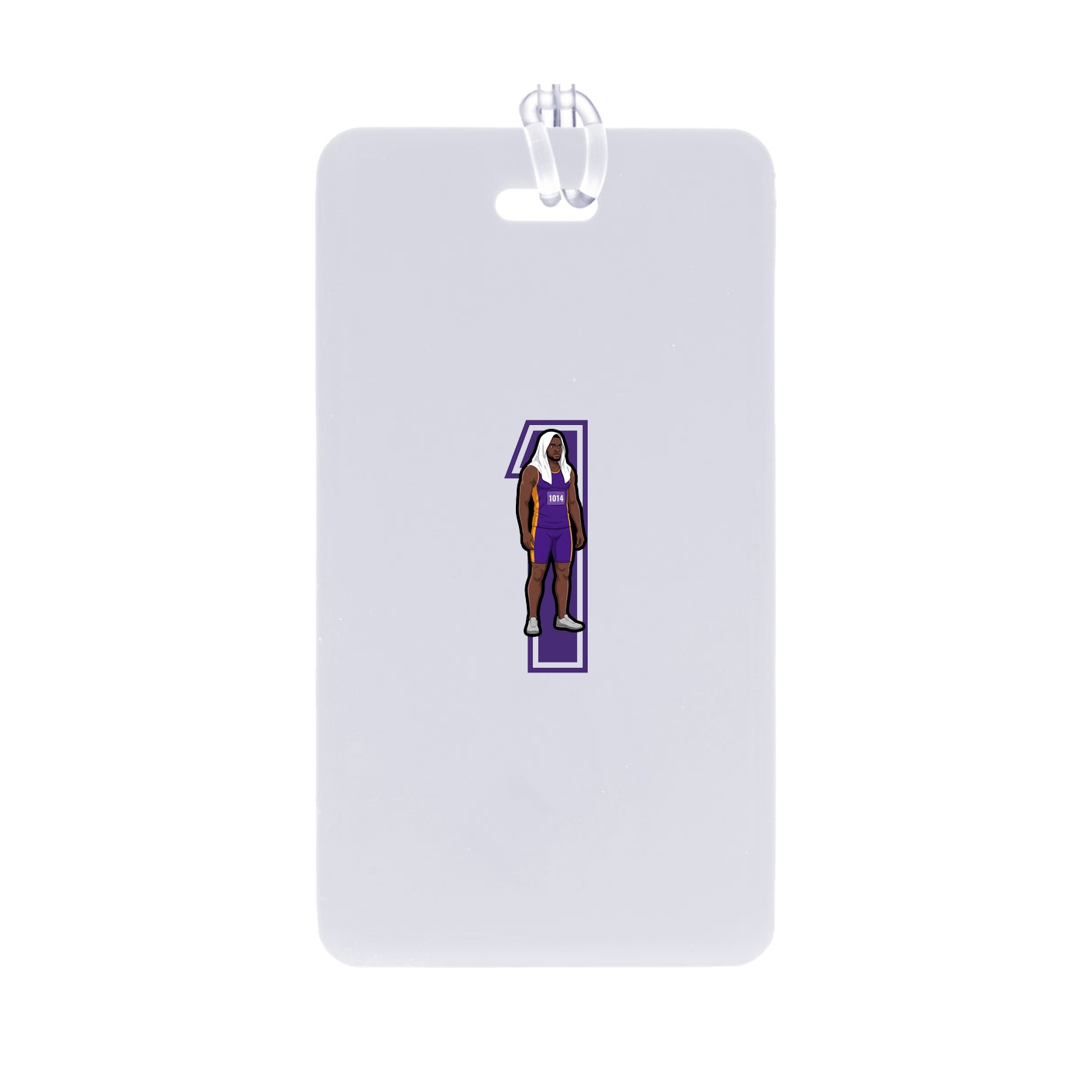 Bag Tag — Number in Classic