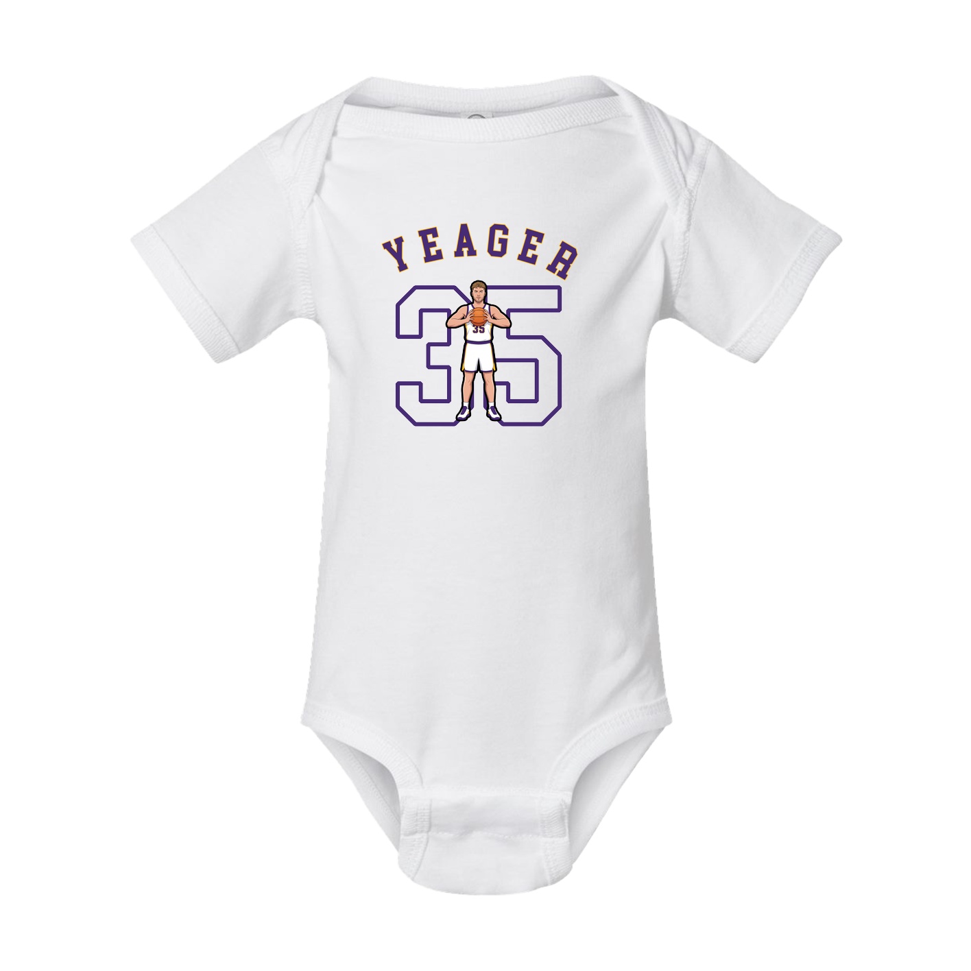 Baby Onesie — Shirsey Arch in White