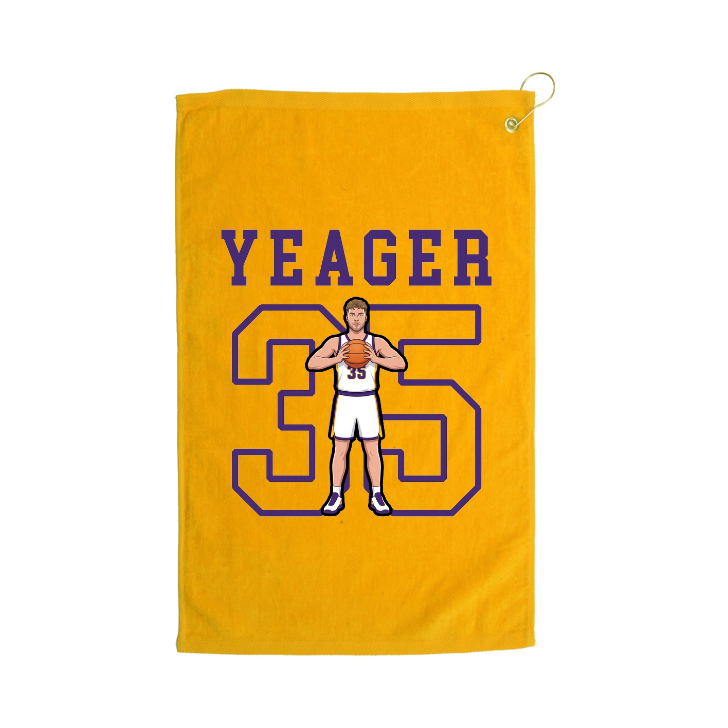 Golf Towel — Shirsey in Gold