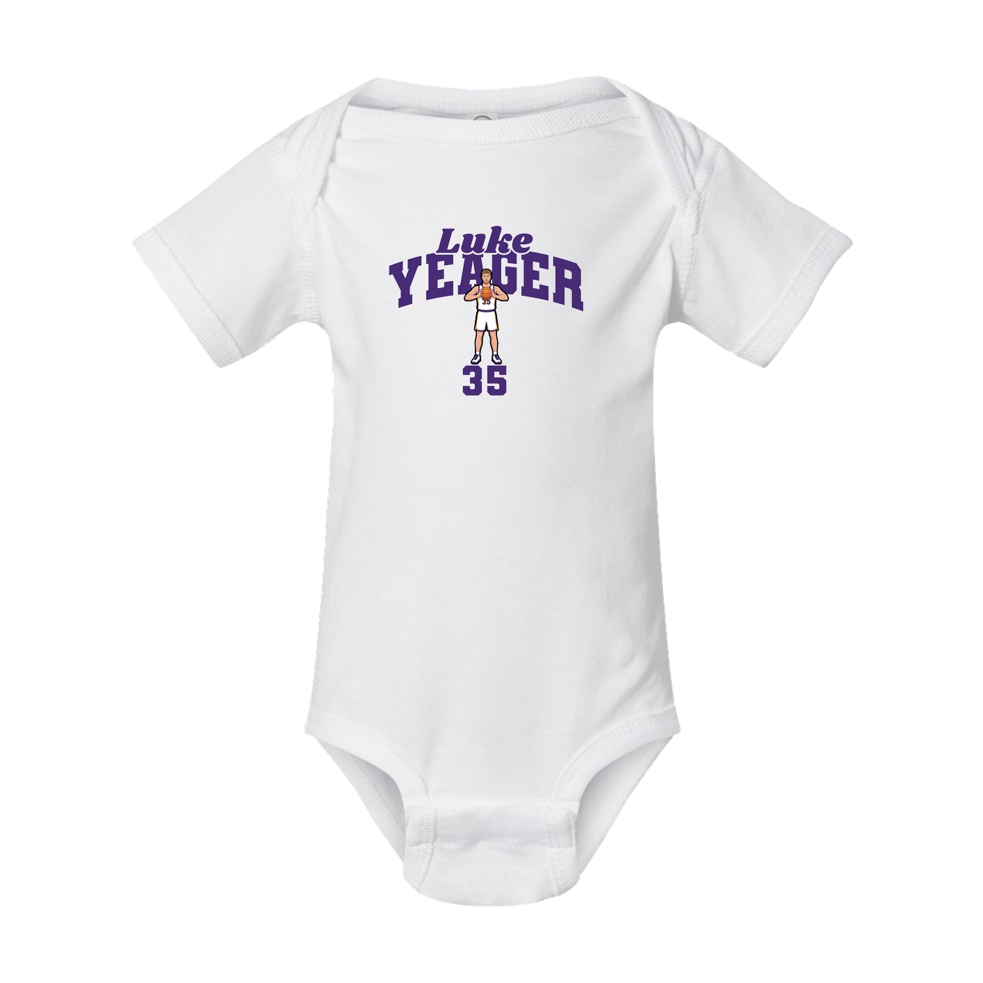 Baby Onesie — Signature Arch in White
