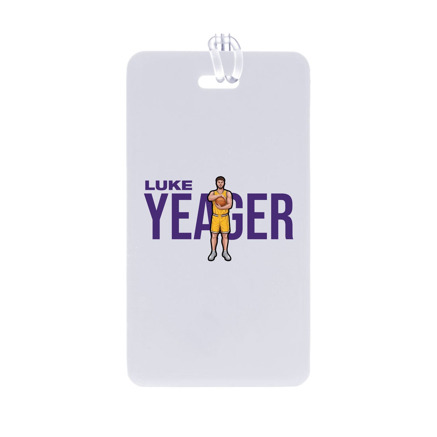 Bag Tag — Player Name in Classic