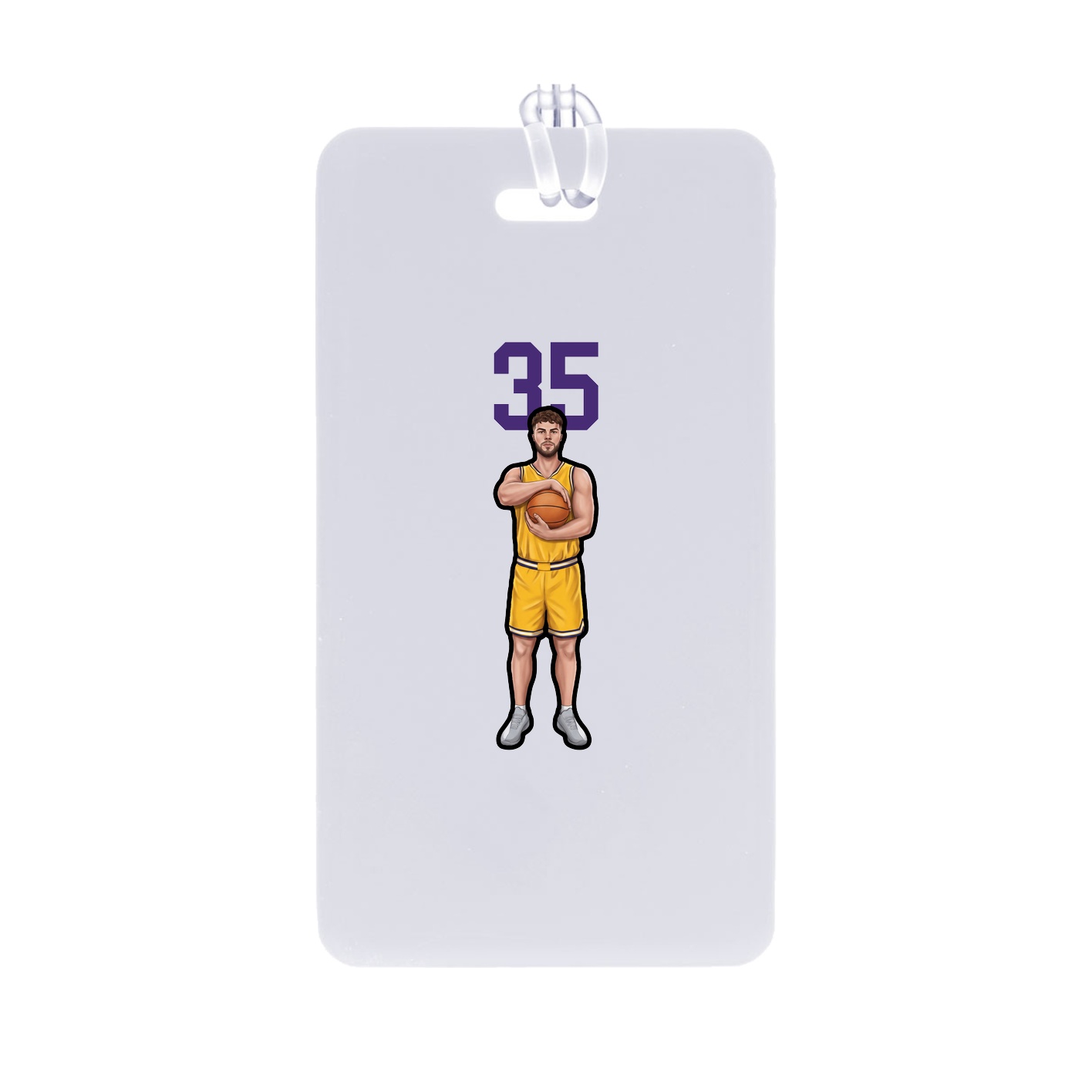 Bag Tag — Number Top in Classic