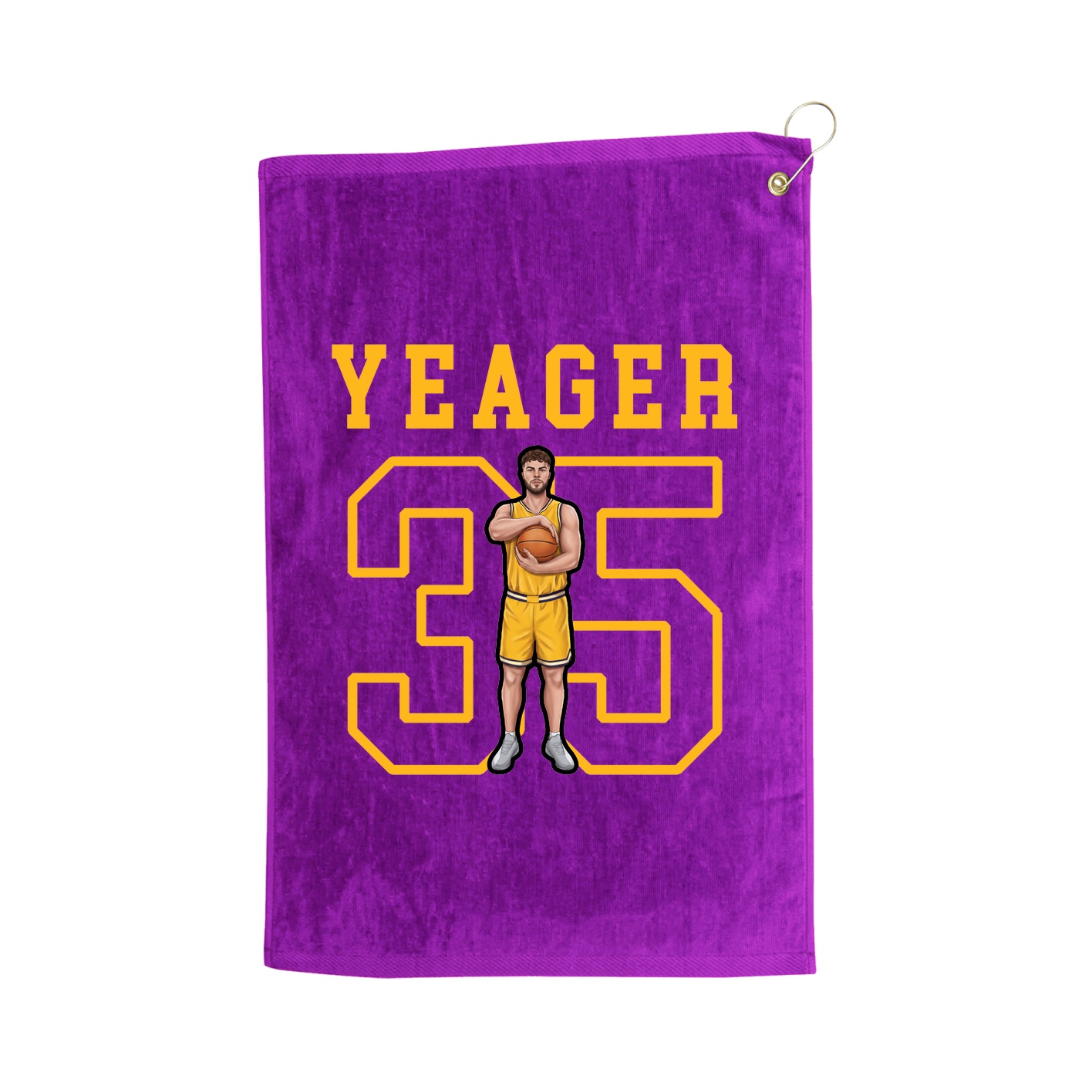 Golf Towel — Shirsey in Purple