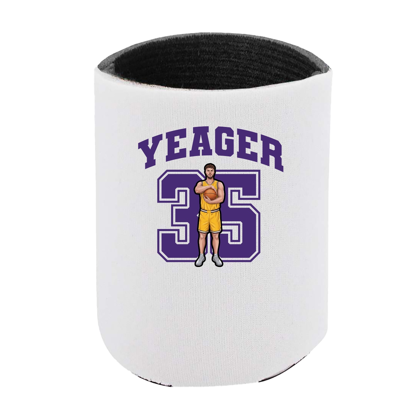 Can Holder — Number in White
