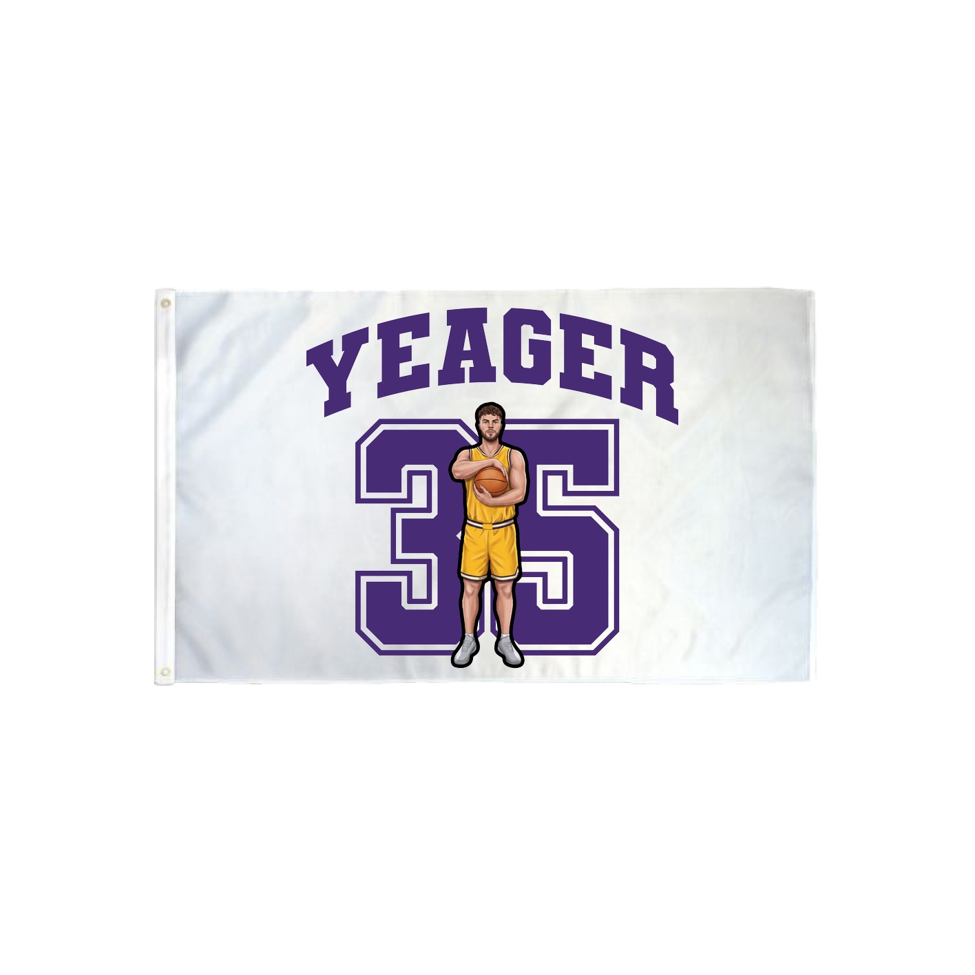 3x5 Flag — Number in Classic