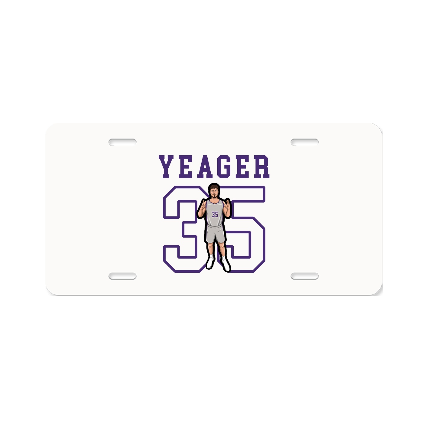License Plate — Shirsey in Classic
