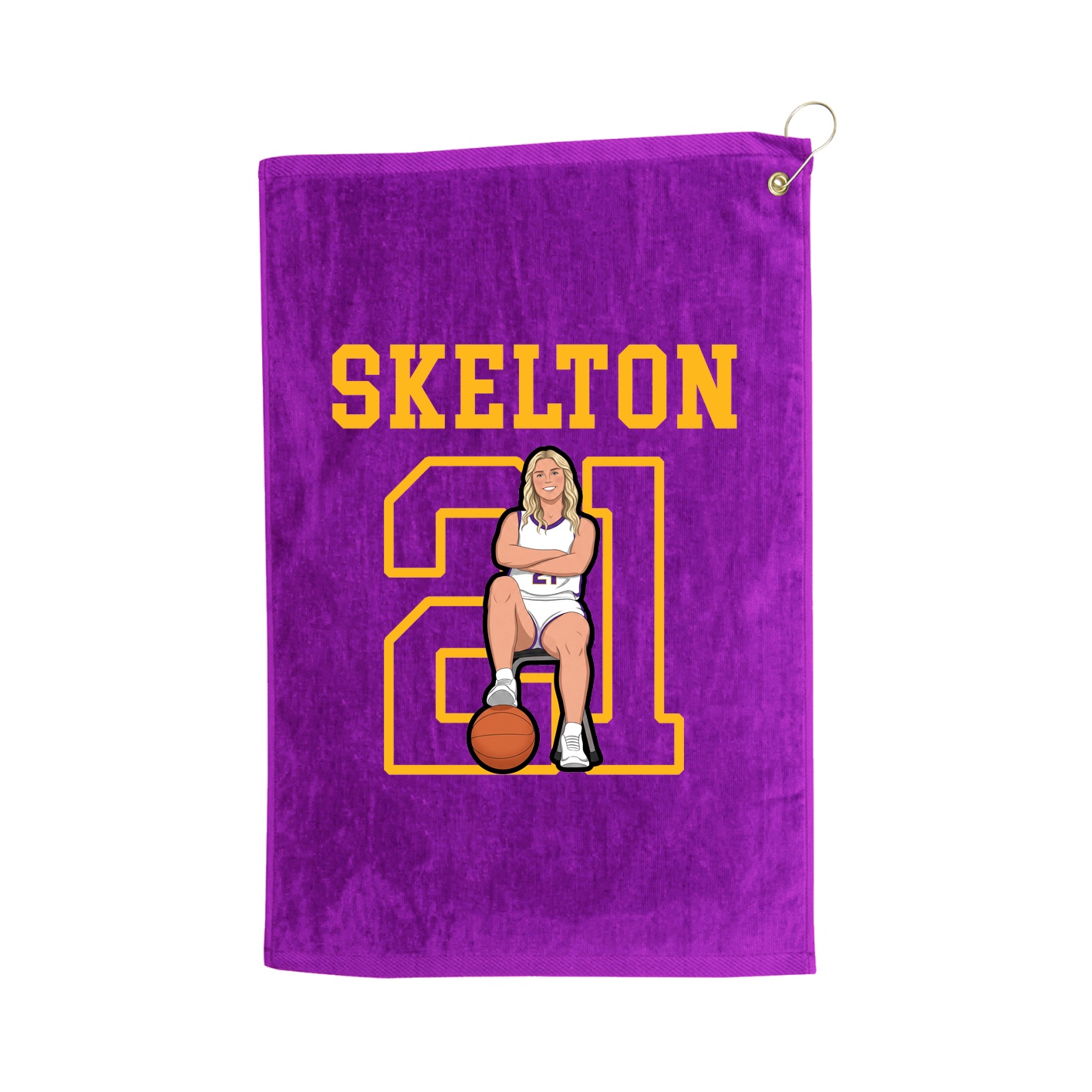 Golf Towel — Shirsey in Purple