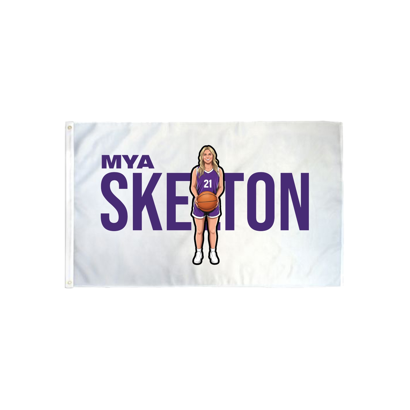 3x5 Flag — Player Name in Classic