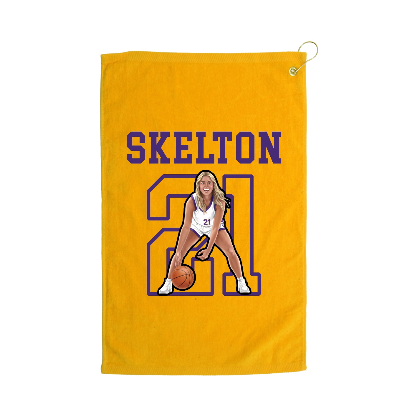 Golf Towel — Shirsey in Gold