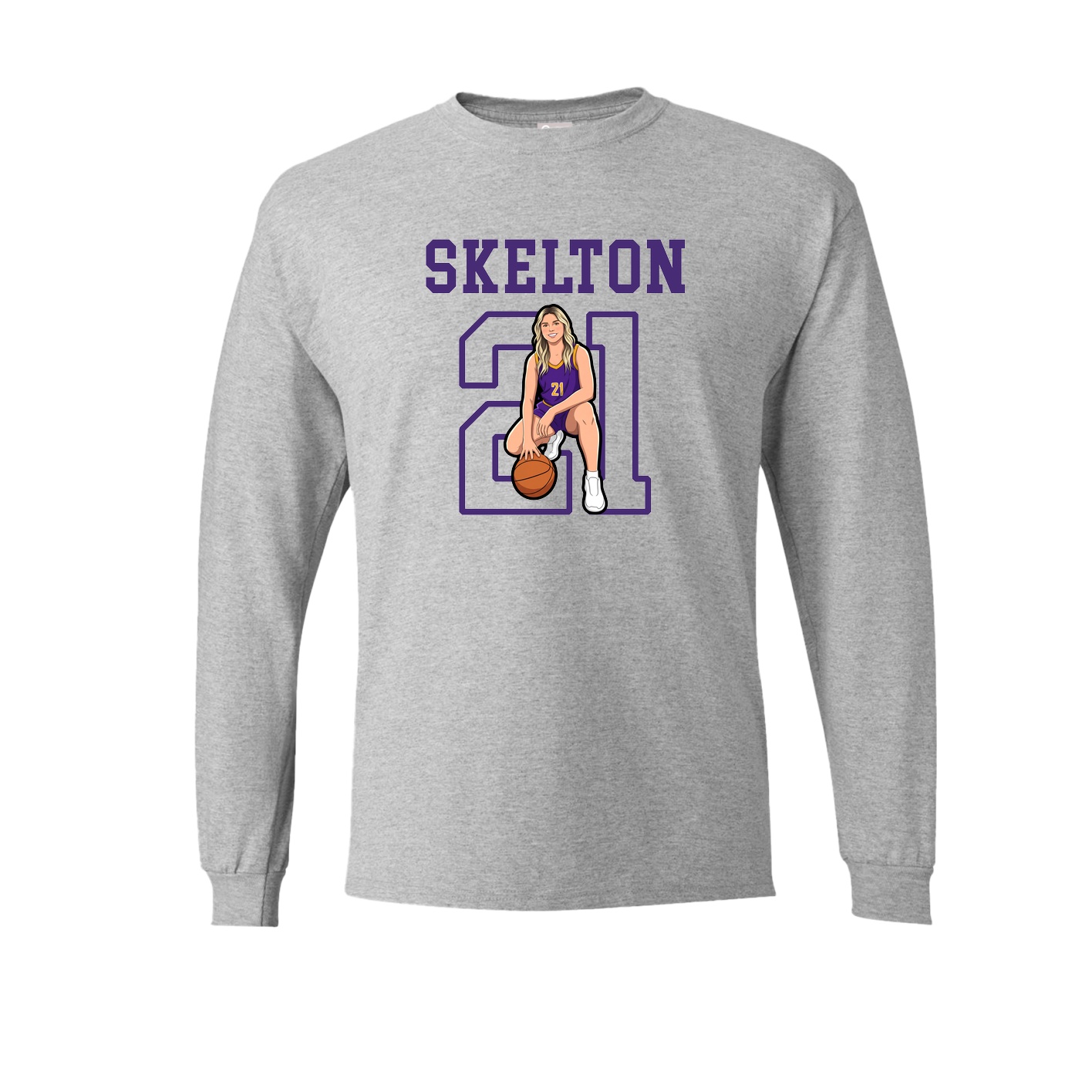 Long Sleeve Tee — Shirsey in Grey