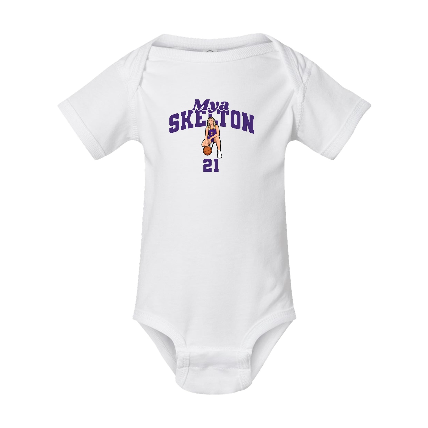 Baby Onesie — Signature Arch in White