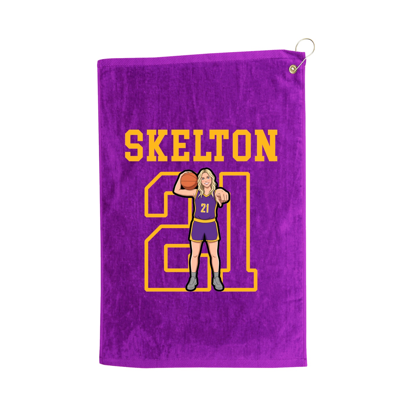 Golf Towel — Shirsey in Purple
