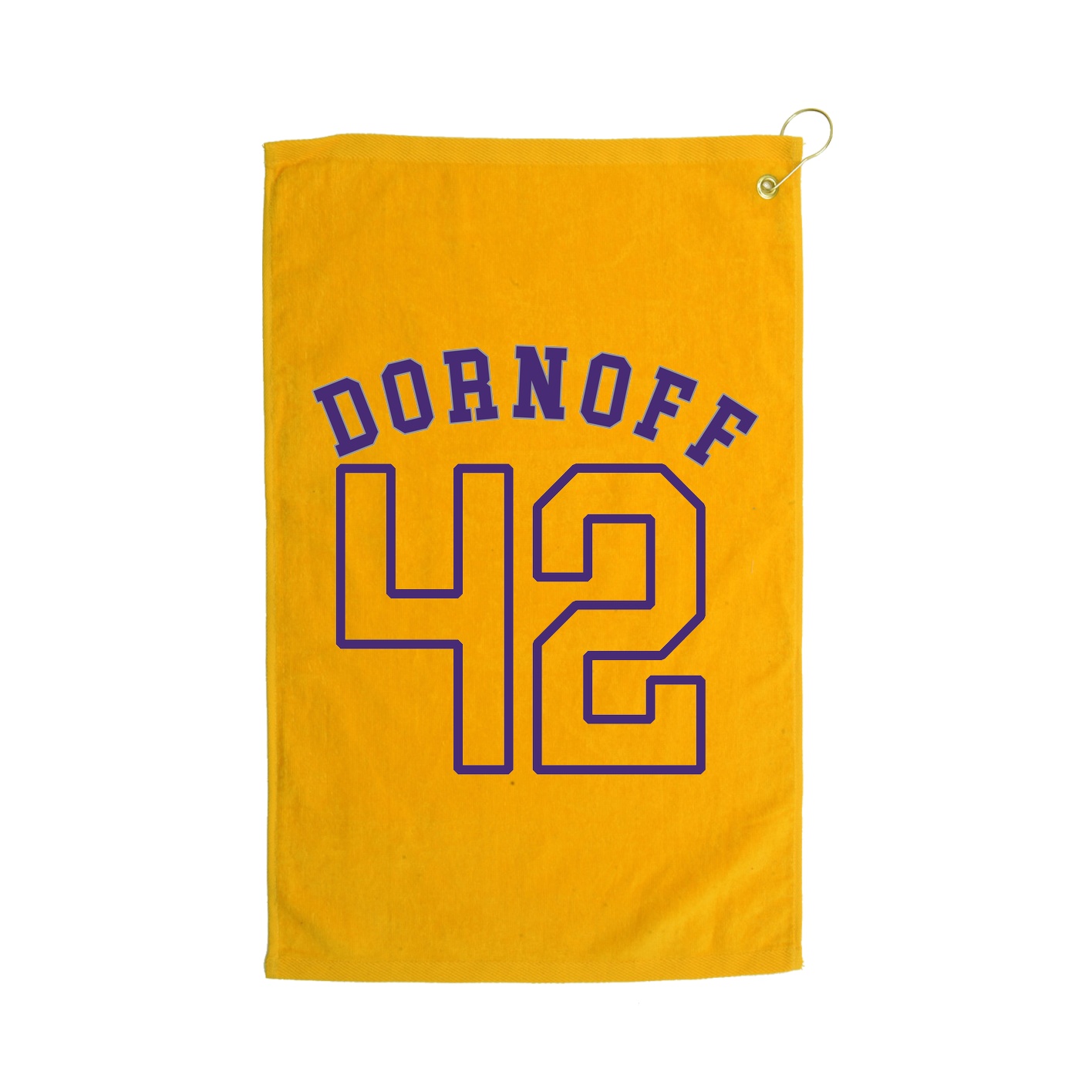 Golf Towel — Shirsey Arch in Gold