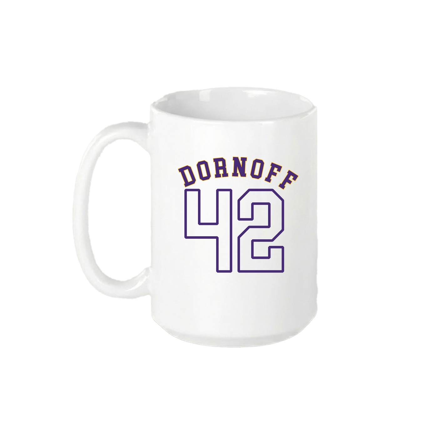 15oz Coffee Mug — Shirsey Arch in White