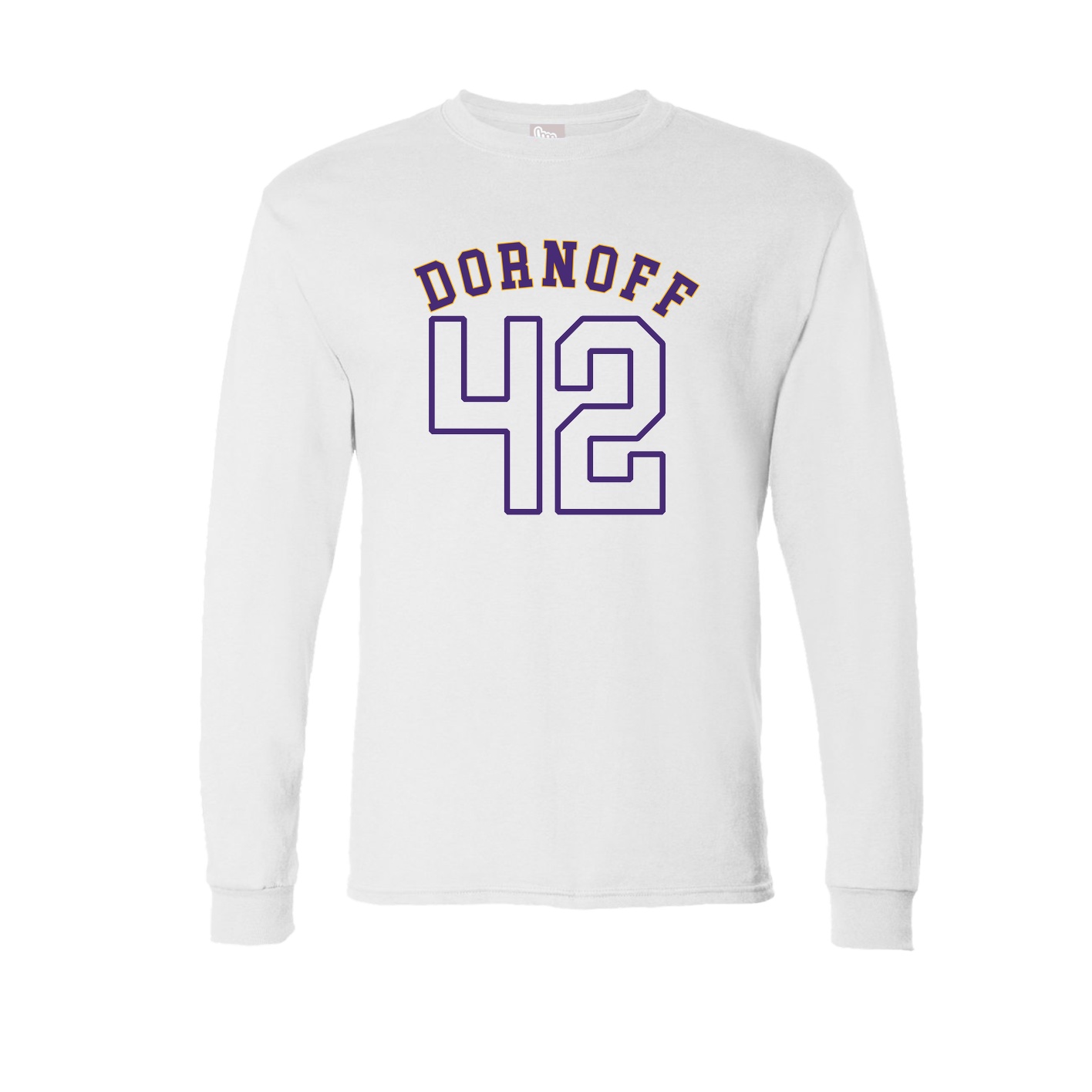 Long Sleeve Tee — Shirsey Arch in White