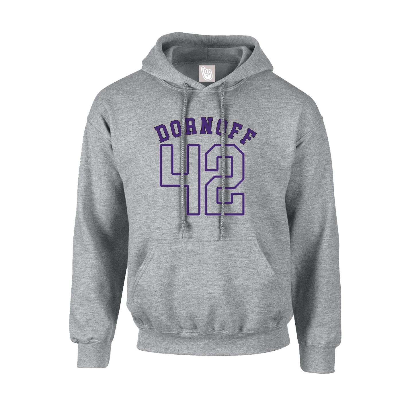 Hoodie — Shirsey Arch in Grey