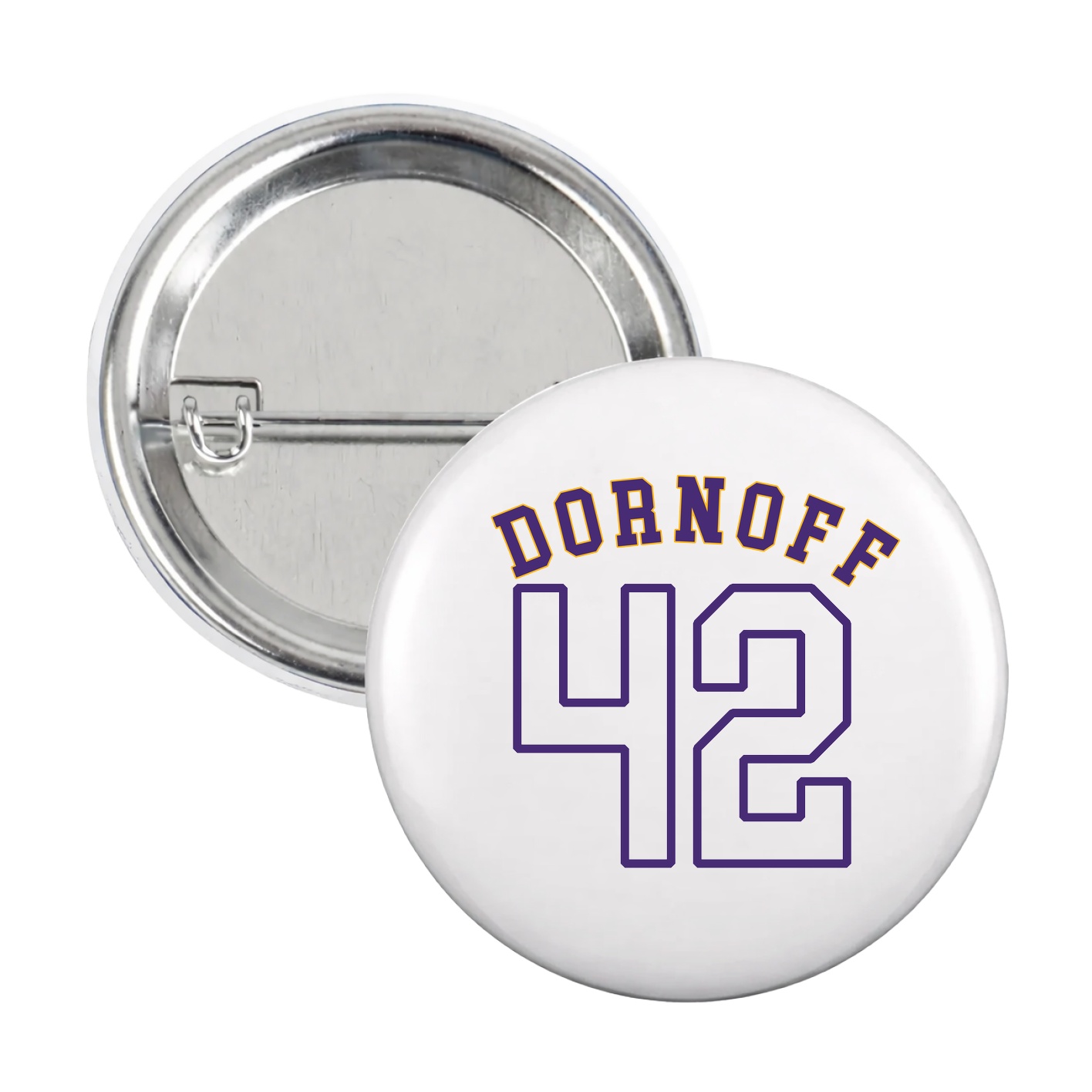 Game Day Button — Shirsey Arch in White