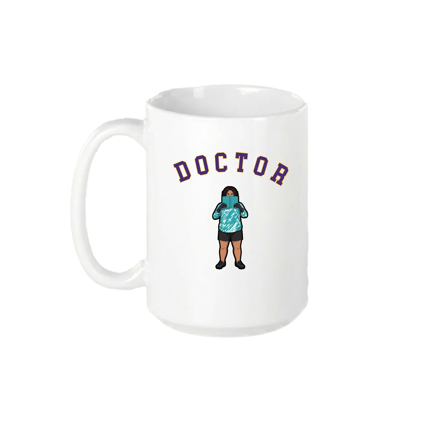 15oz Coffee Mug — Shirsey Arch in White
