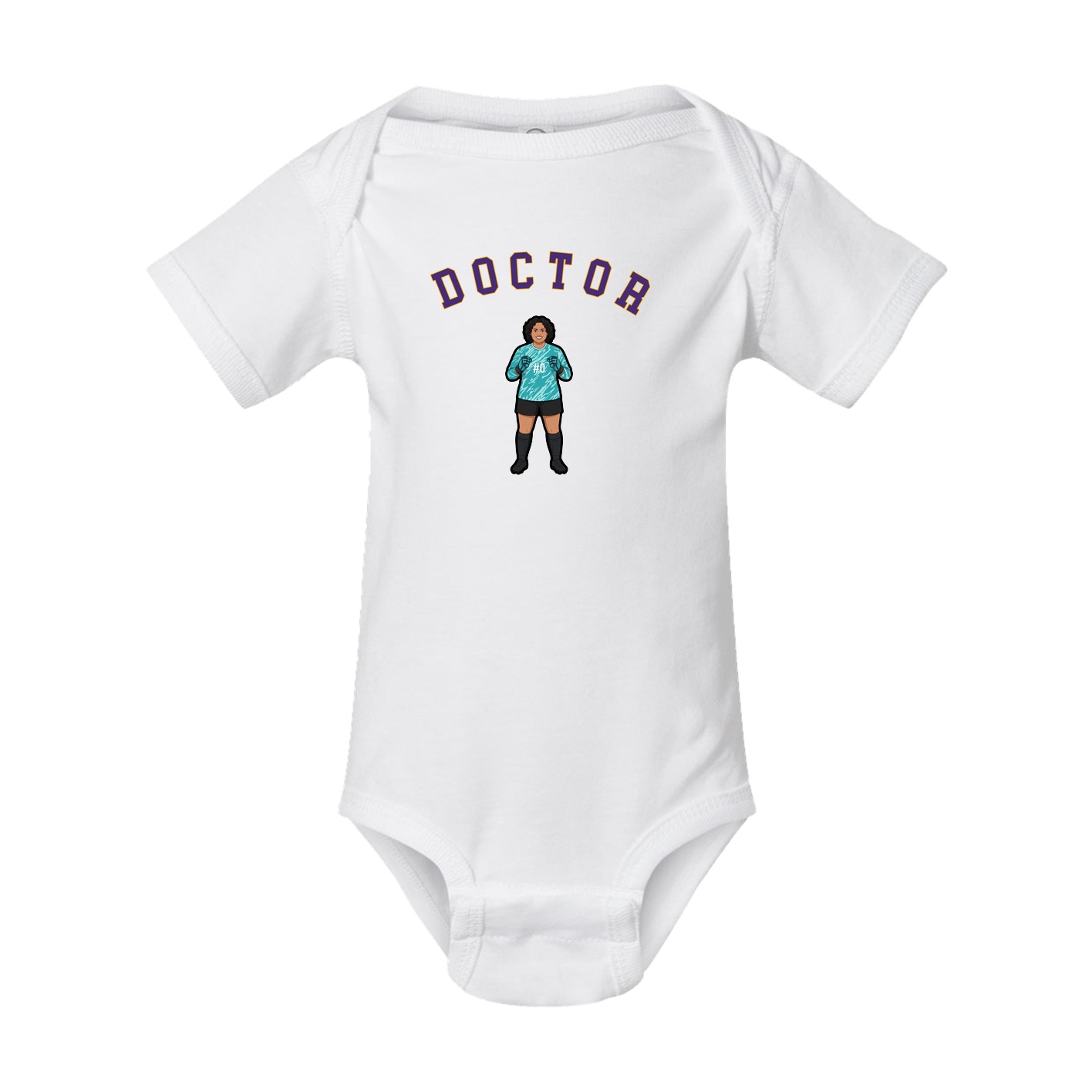 Baby Onesie — Shirsey Arch in White