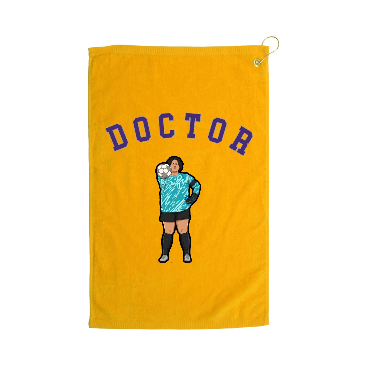 Golf Towel — Shirsey Arch in Gold