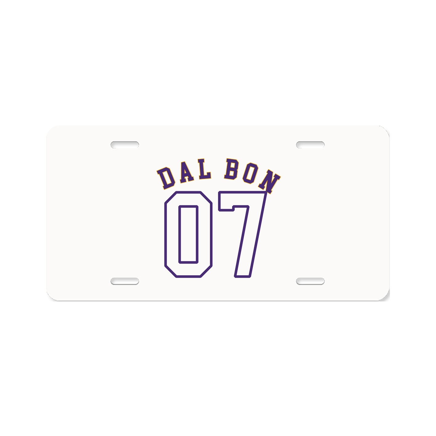 License Plate — Shirsey Arch in Classic