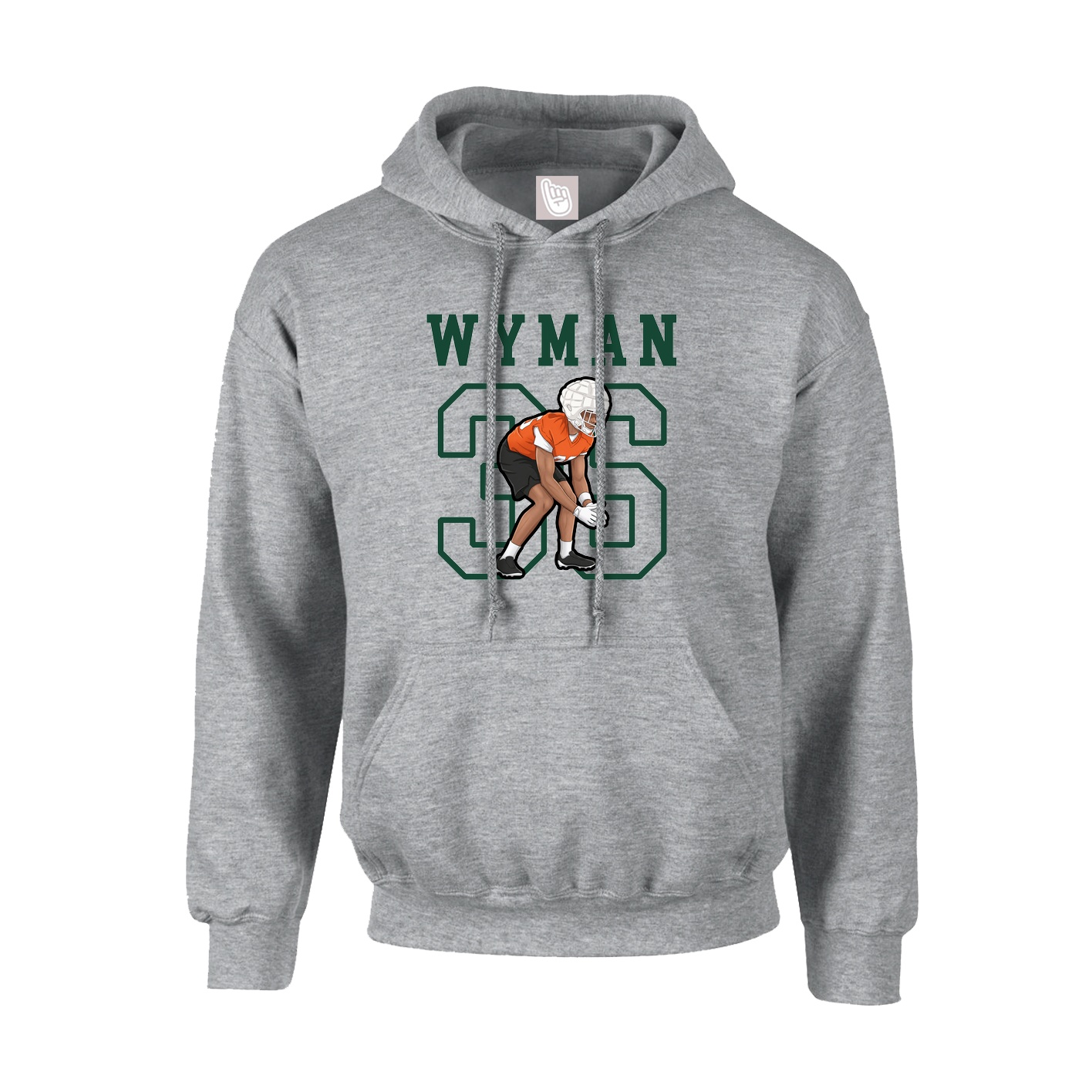 Youth Hoodie — Shirsey in Grey