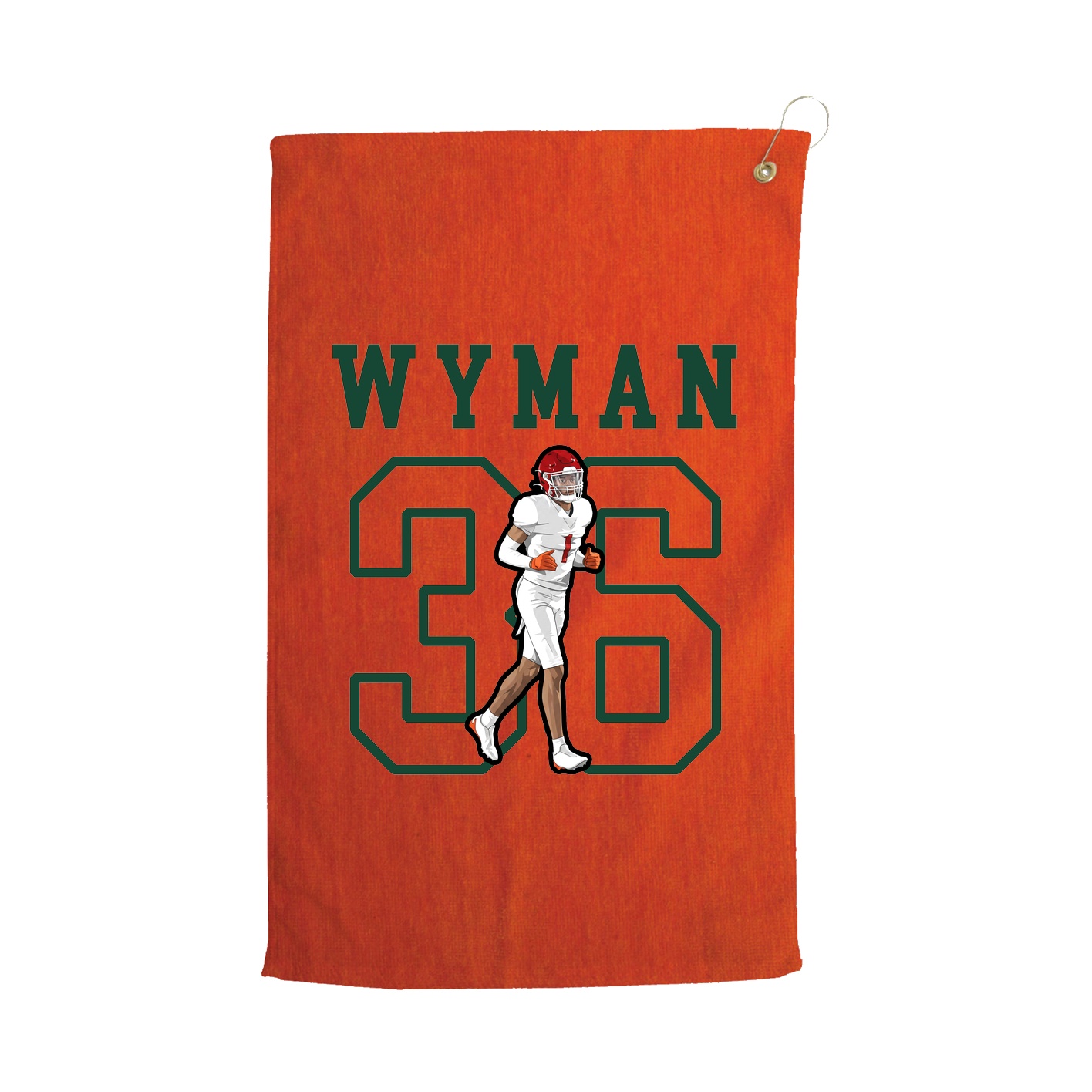 Golf Towel — Shirsey in Orange
