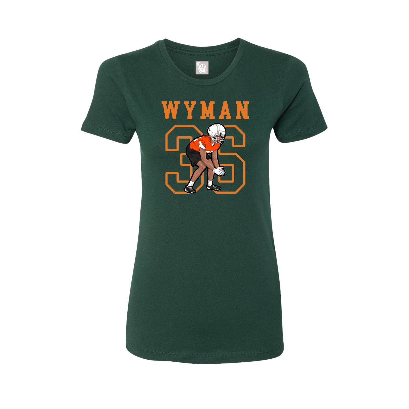 Fitted Women's Tee — Shirsey in Green
